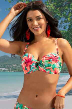 Heatwave Strapless Lightly Padded Top - Hawaii