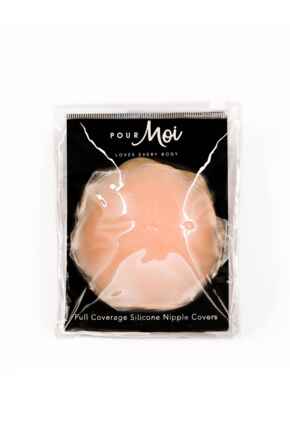 Full Coverage Silicone Nipple Covers (Pack of 1 pair) - Nude