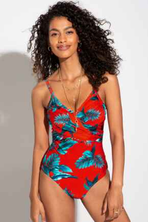 Paradiso Control Swimsuit - Red