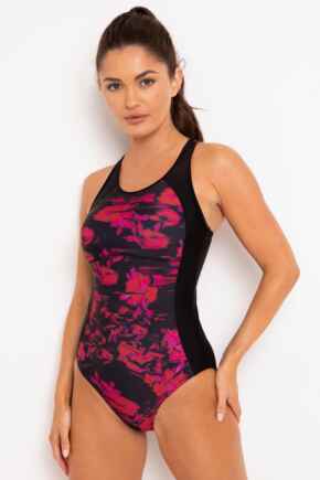 Energy Chlorine Resistant Recycled Swimsuit - Abstract Floral