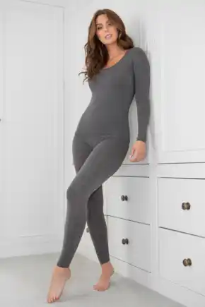 Second Skin Thermal Legging  - Charcoal