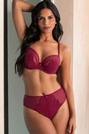 Milan High Waist Brief  - Rioja