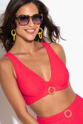 Ibiza Non-Padded Underwired Bikini Top - Pink