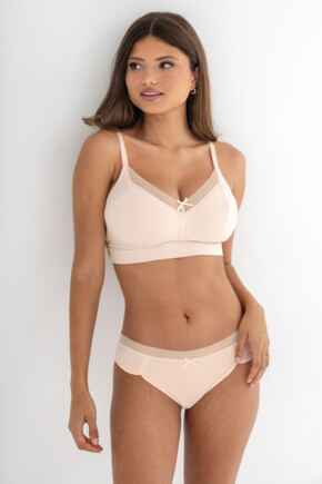 Love To Lounge Cotton Brief - Pearl