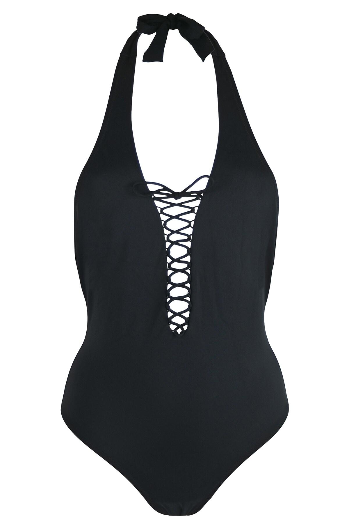 pour moi black swimsuit