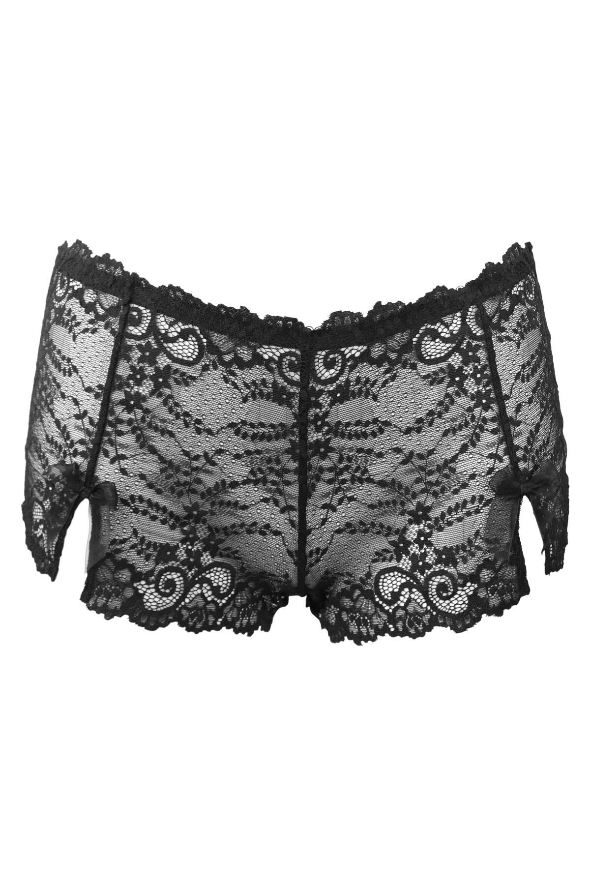 Flora Shorty | Black | Pour Moi Clothing