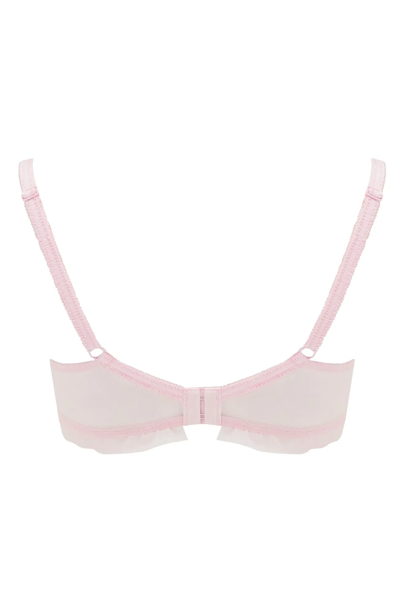 Gigi Plunge Non Padded Bra | Pale Pink | Pour Moi Clothing