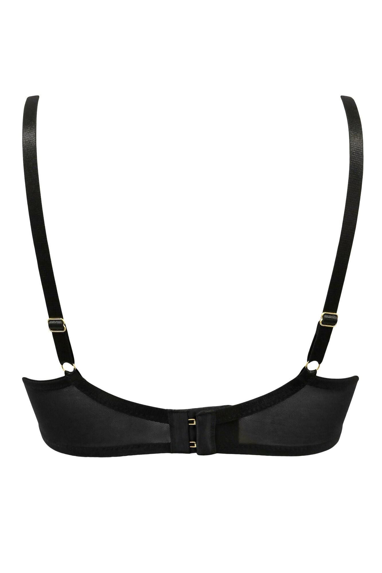 Statement Pointy Gold Fashion Bra - L main image 1