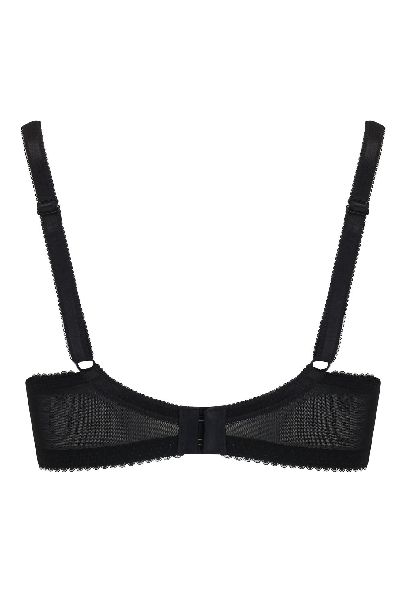 Buy Amour Secret Padded Non Wired 3/4th Coverage Push Up Bra - Black at  Rs.792 online