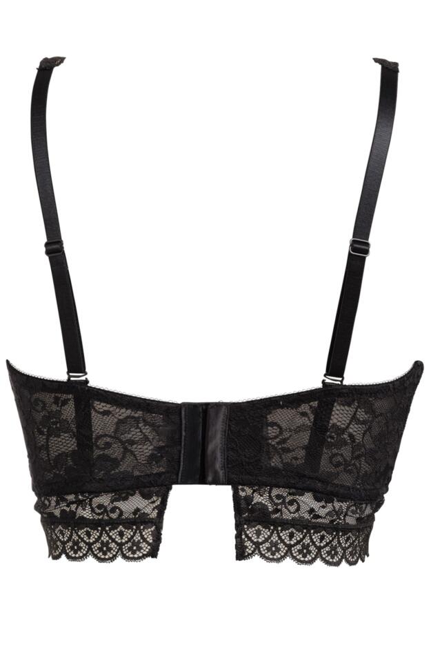 Rebel Lightly Padded Multiway Strapless Longline Bra