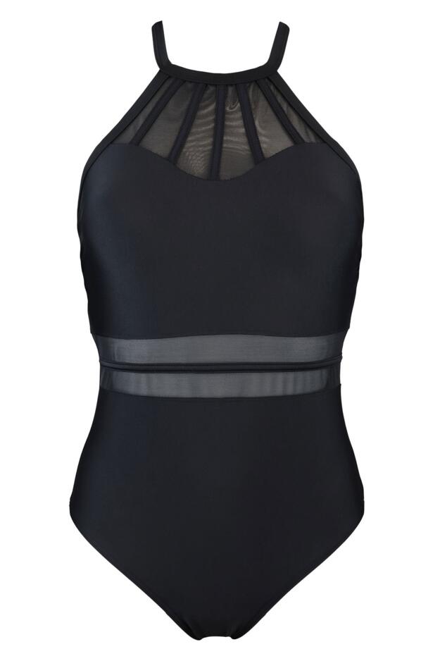 Beach Bound High Neck Swimsuit