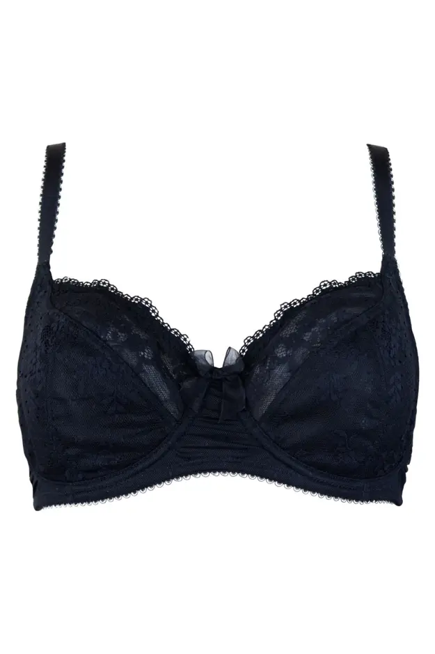 Pour Moi Electra Full Coverage Underwired T-Shirt Bra - Black