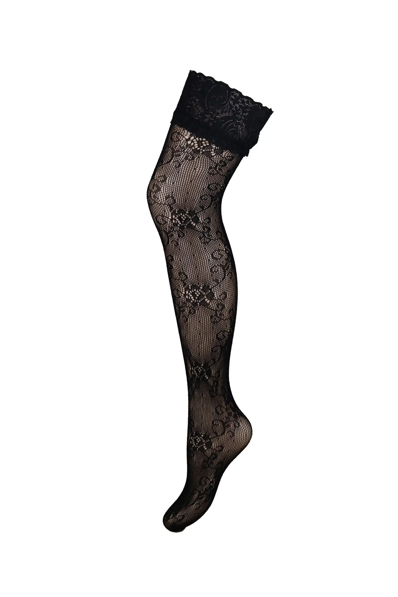 Imagine Lace Hold Up | Black | Pour Moi Clothing