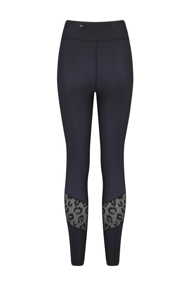 Energy Leopard Mesh Insert Sports Leggings