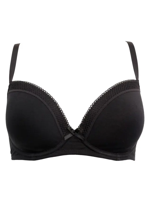 Buy online Black T Shirt Bra from lingerie for Women by Kalyani for ₹289 at  0% off