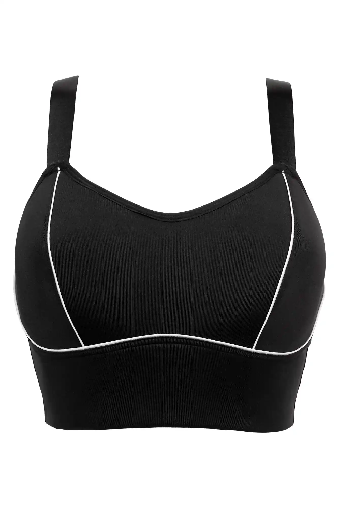 Pour Moi Fuller Bust Energy lightly padded underwired sports bra in berry