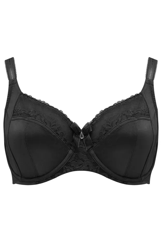 Pour Moi Aura Side Support Bra Womens Underwired Non-Padded