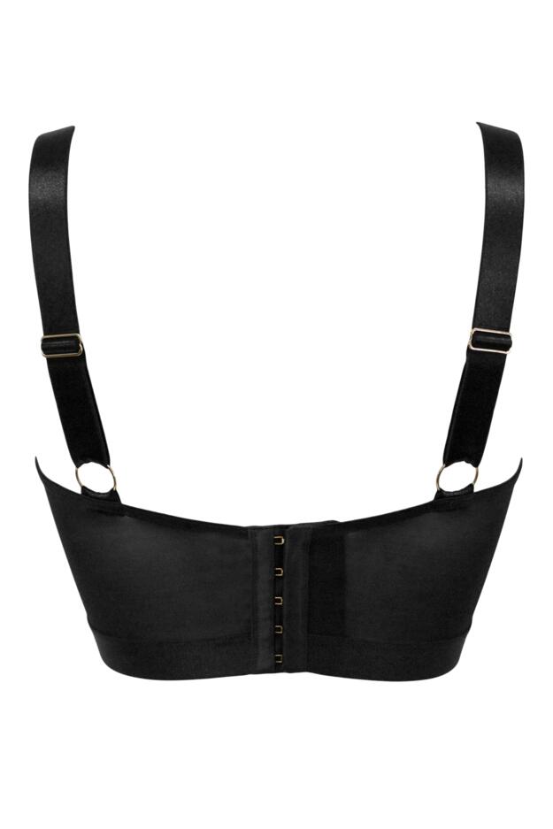 India Embroidery Underwired Bustier B-H