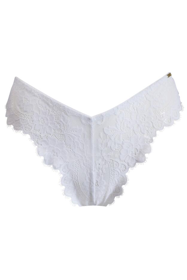 India Eyelash Lace V Brief 