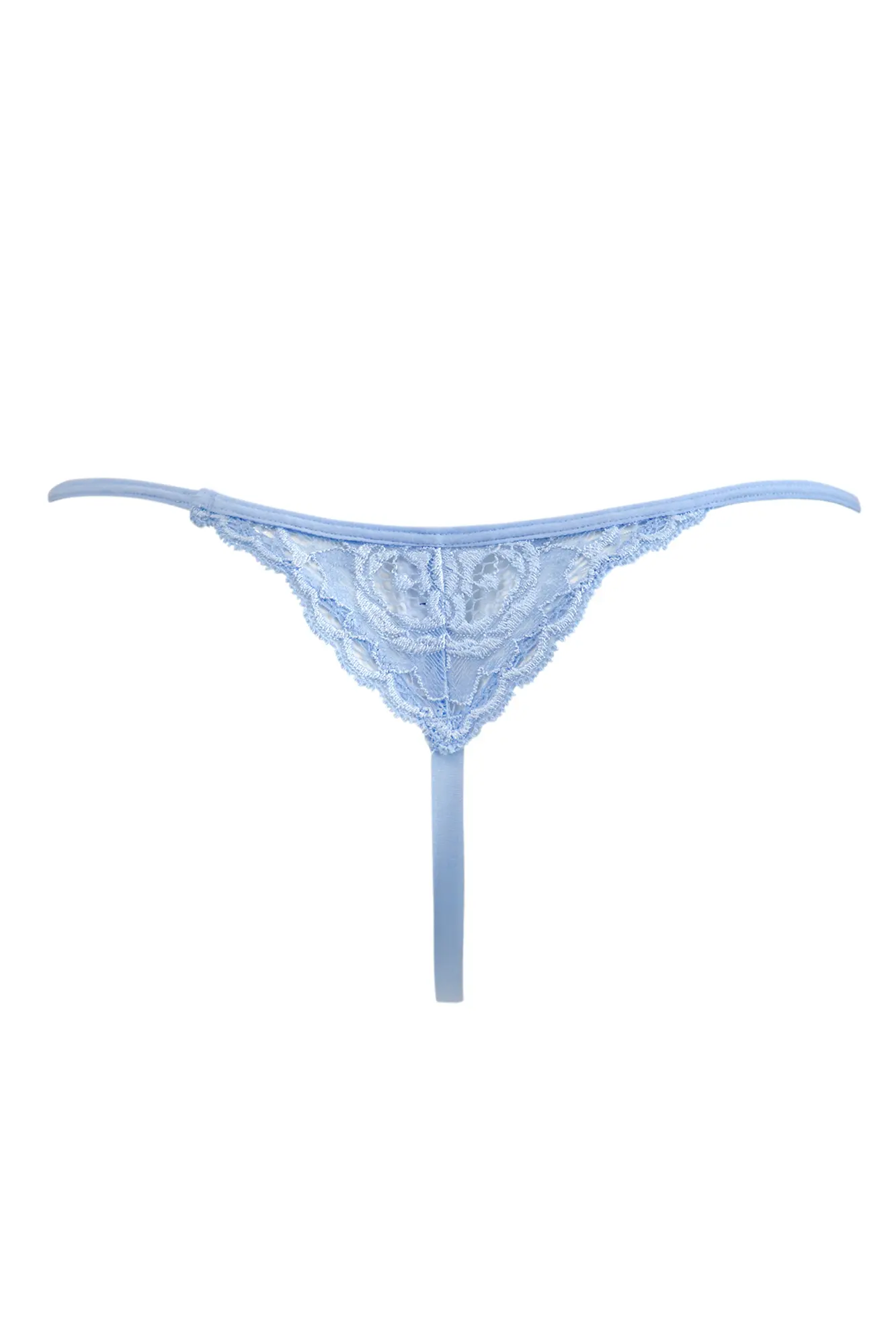 Buy Pour Moi Blue Non Padded Opulence Front Fastening Underwired