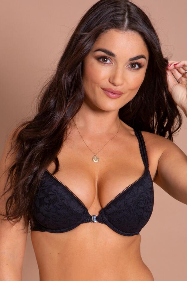Buy Pour Moi Black Padded Constance Padded Push Up Bra from Next USA