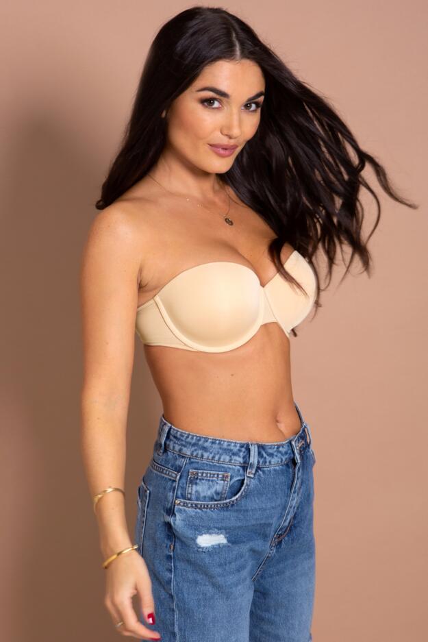 Definitions Push-Up Strapless Bra