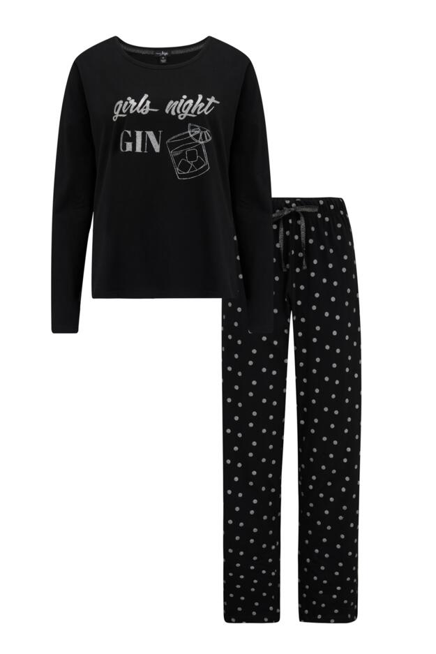 Girls Night Gin Cotton Jersey Pyjama Set