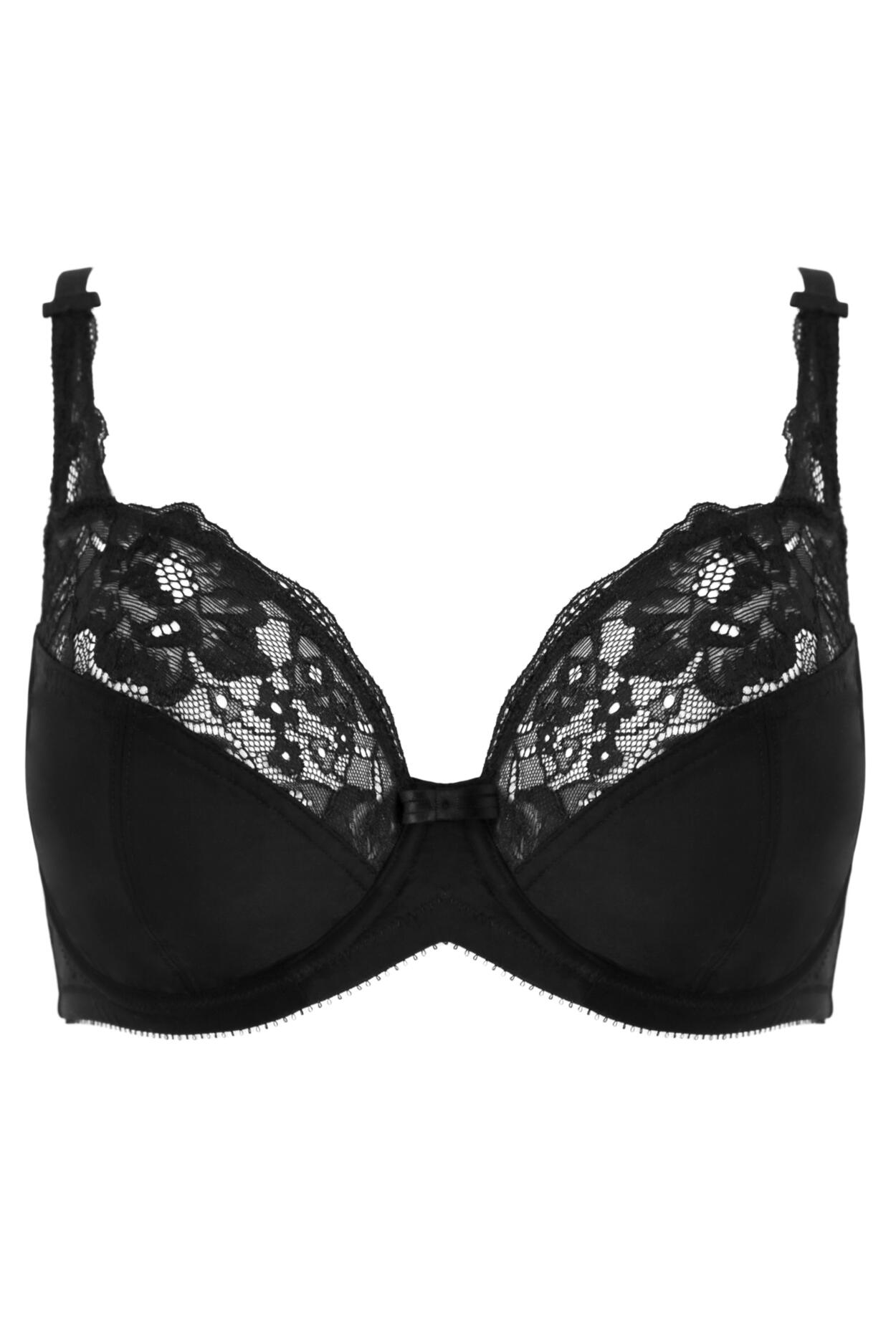 Flamenco Full Cup Bra in Black | Pour Moi Clothing