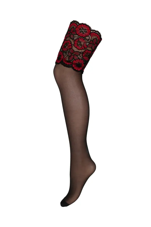 After Hours Underwired Body Set, Red/Black