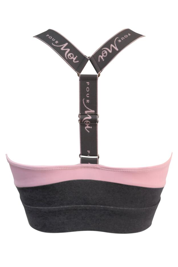 Energy Logo Elastic Yoga Crop Top