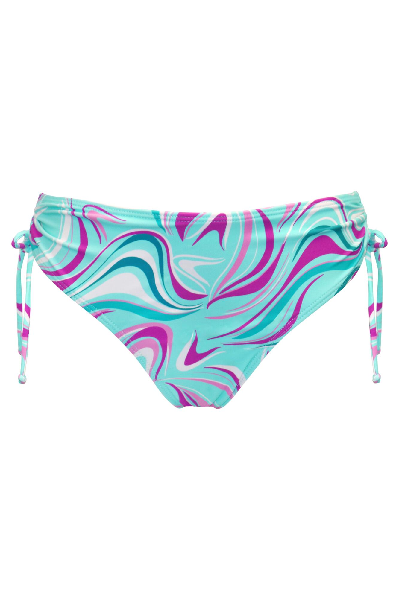 Carnival Adjustable Brief in Aquaburst | Pour Moi Clothing