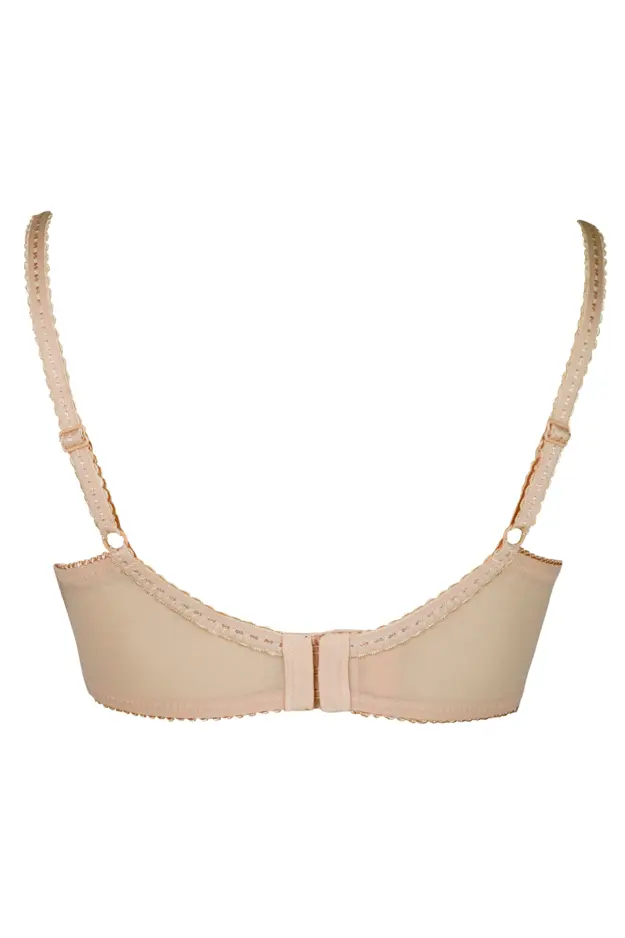 Womens Unlined Underwire Bra with Lace Embroidery Womens Bras Sexy, Beige,  X-Large : : Clothing, Shoes & Accessories