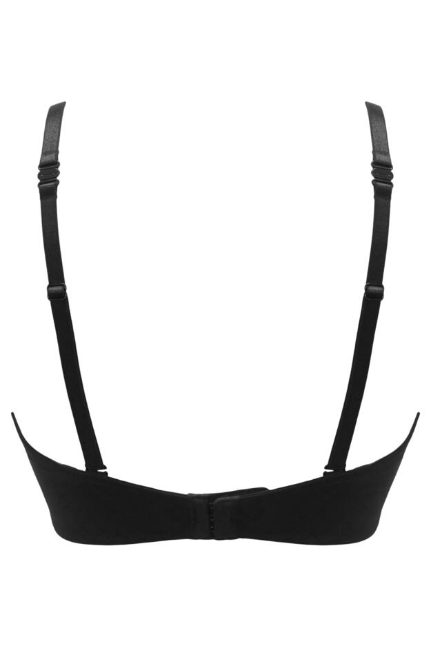 Definitions U Wire Plunge Low Back Push-Up Bra