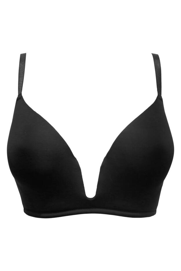 Definitions U Wire Plunge Low Back Push-Up Bra