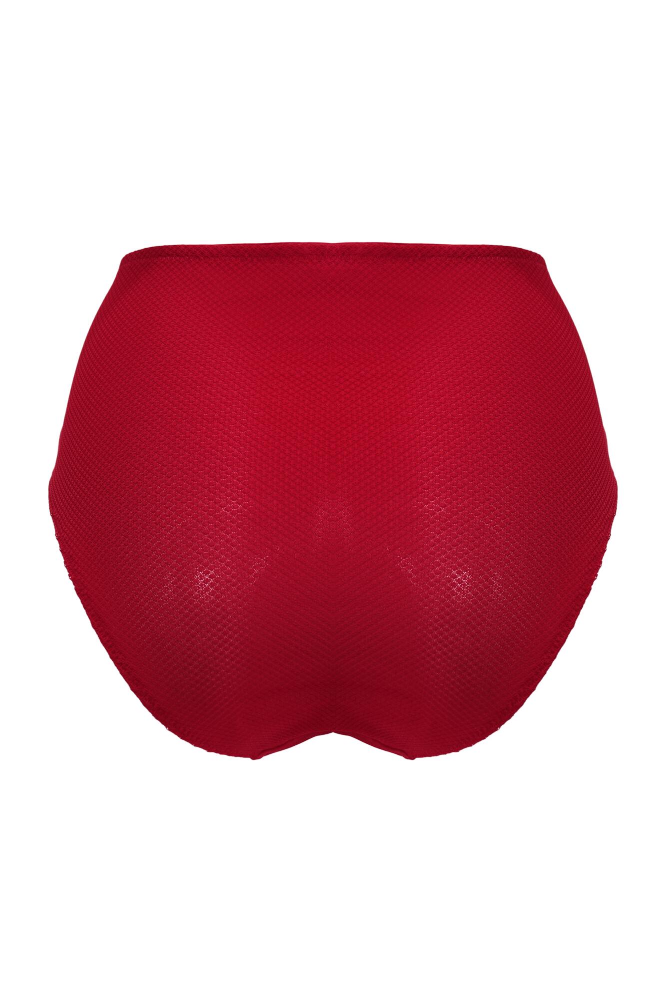 Red Sweetheart High Waist Brief main image 0