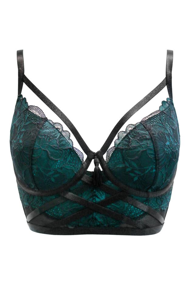 Pour Moi After Hours Padded Longline Bra - Belle Lingerie