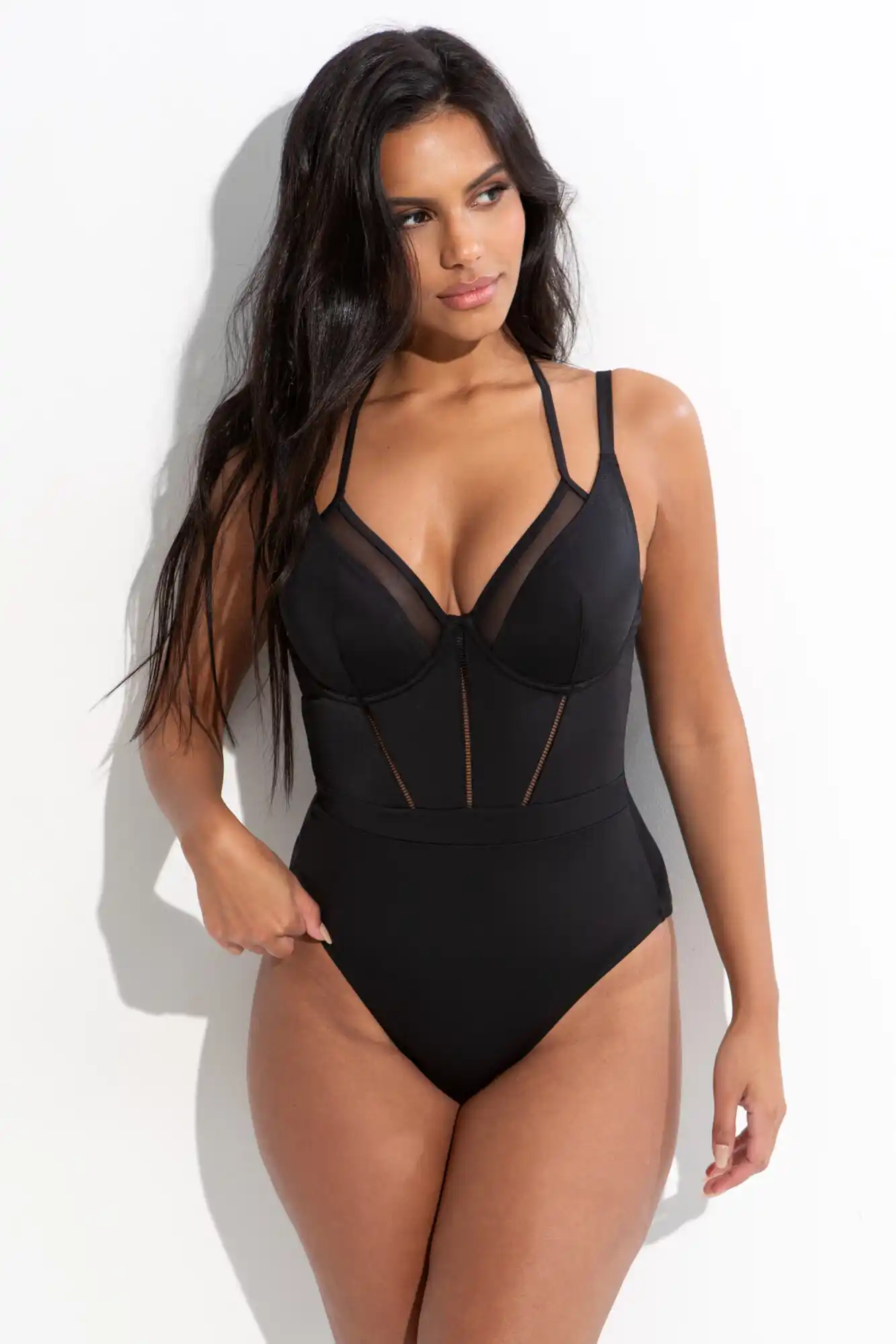 Contradiction Strapped Convertible Bodysuit