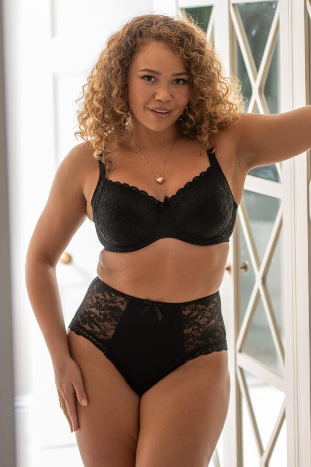 Rebel Underwired Side Support Bra D-J