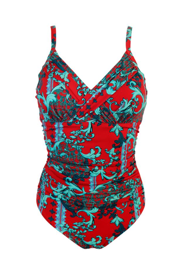 Cannes Ruched Tummy Control Swimsuit