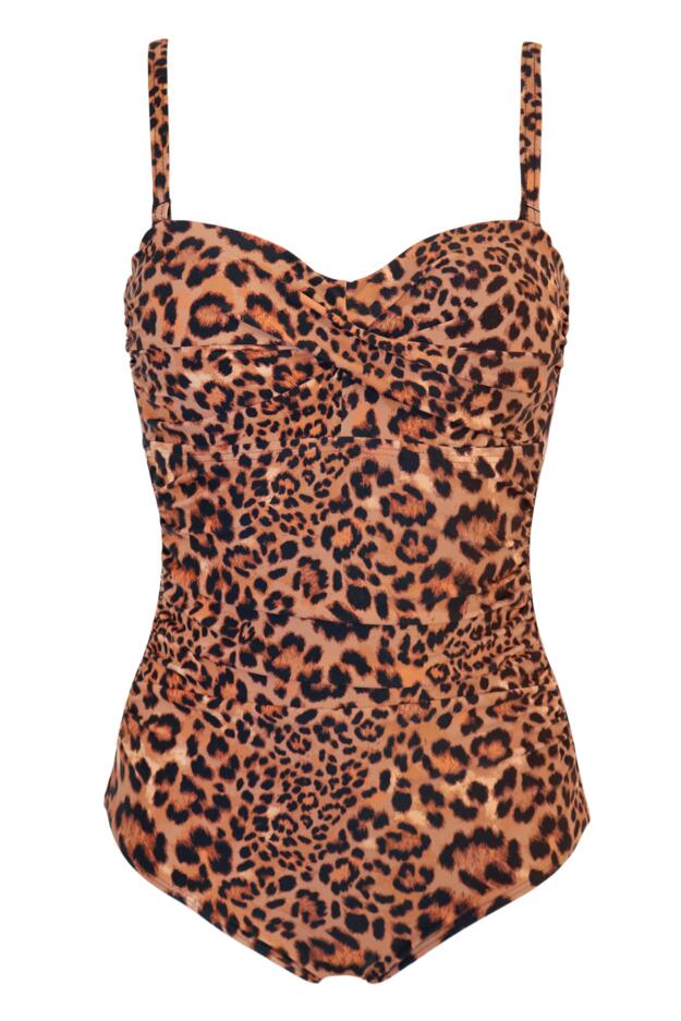 Santa Monica Strapless Tummy Control Swimsuit