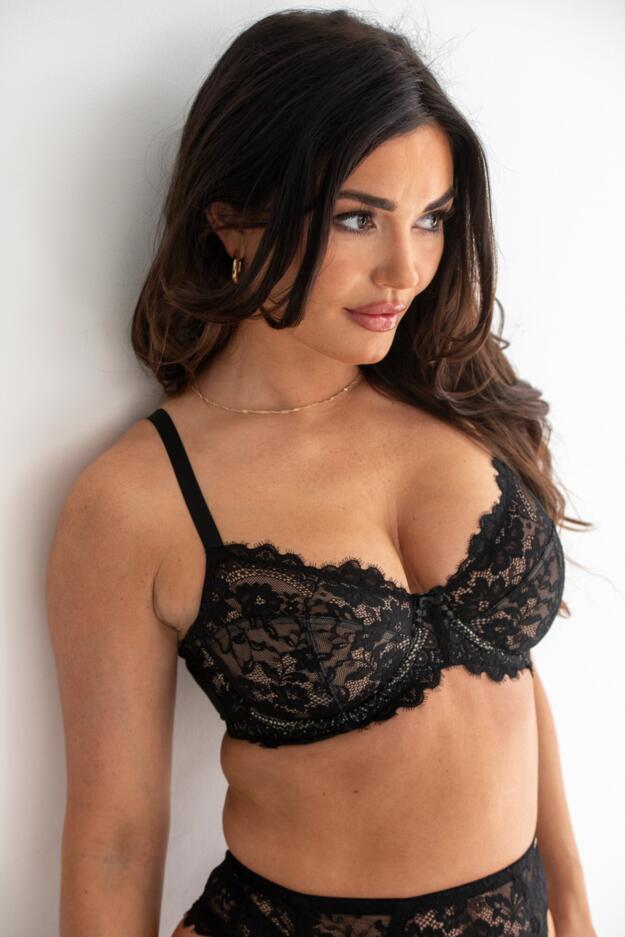 India Eyelash Lace Underwired Bra 