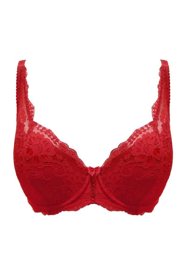 Fleur Lightly Padded High Apex Underwired Bra