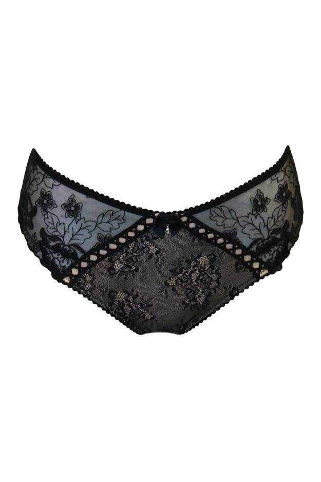 Sofia Embroidered Lace Bikini Brief