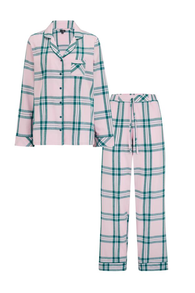 Cosy Check Brushed Cotton Pyjama Gift Set