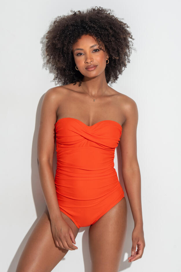 Santa Monica Strapless Control Swimsuit