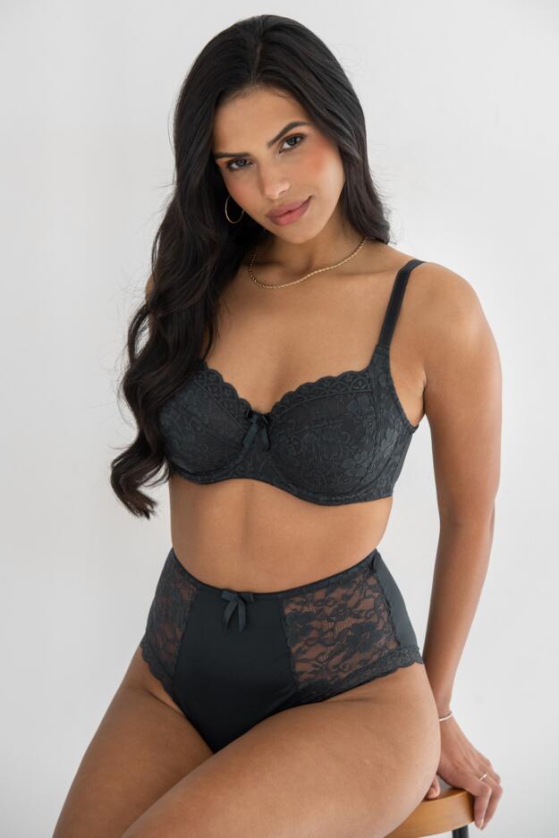 Rebel Underwired Side Support Bra