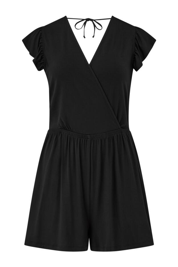 Jersey Frill Beach Playsuit with LENZING™ ECOVERO™ Viscose