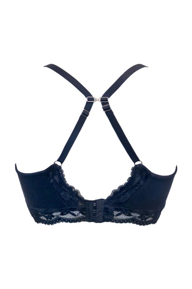 Love To Lounge Lace and Modal Rib Lightly Padded Non-Wired Bra B-G