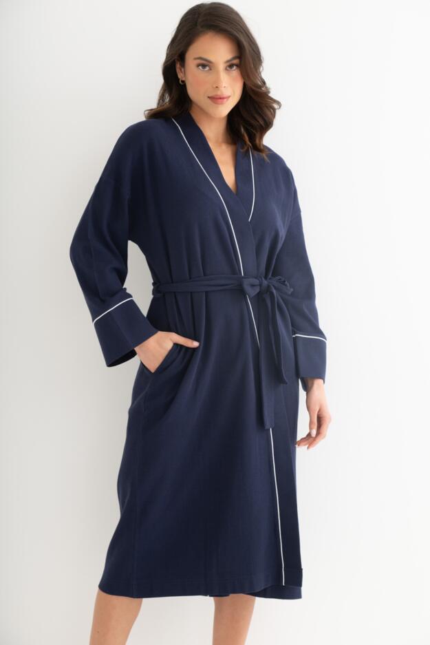 Waffle Loungewear Dressing Gown