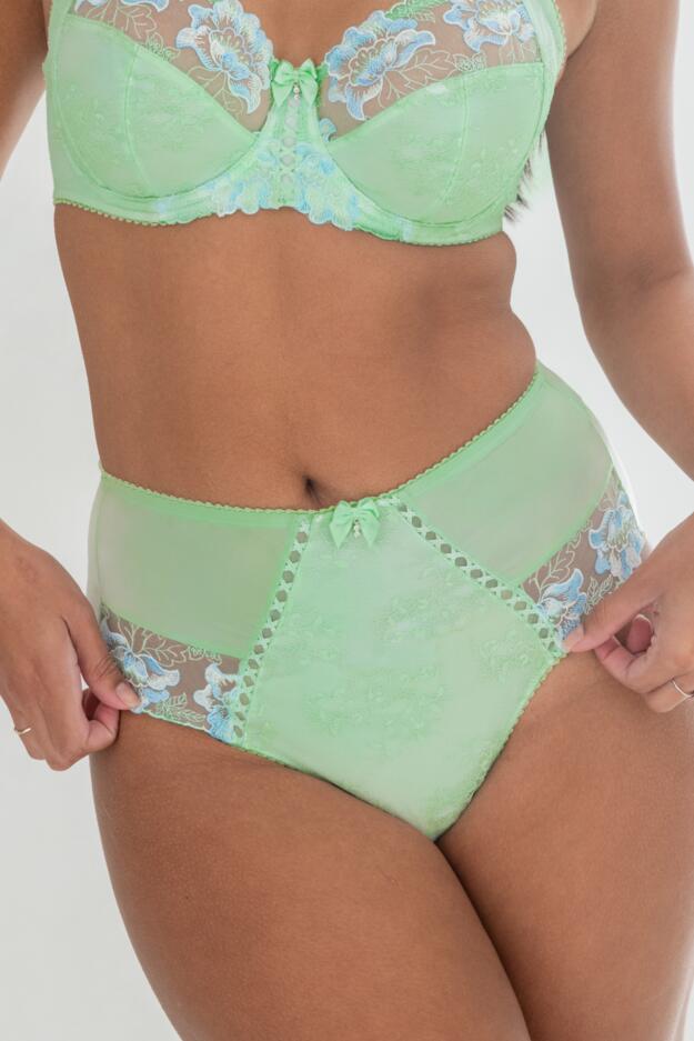 Sofia Emb Lace Embroidered Deep Brief